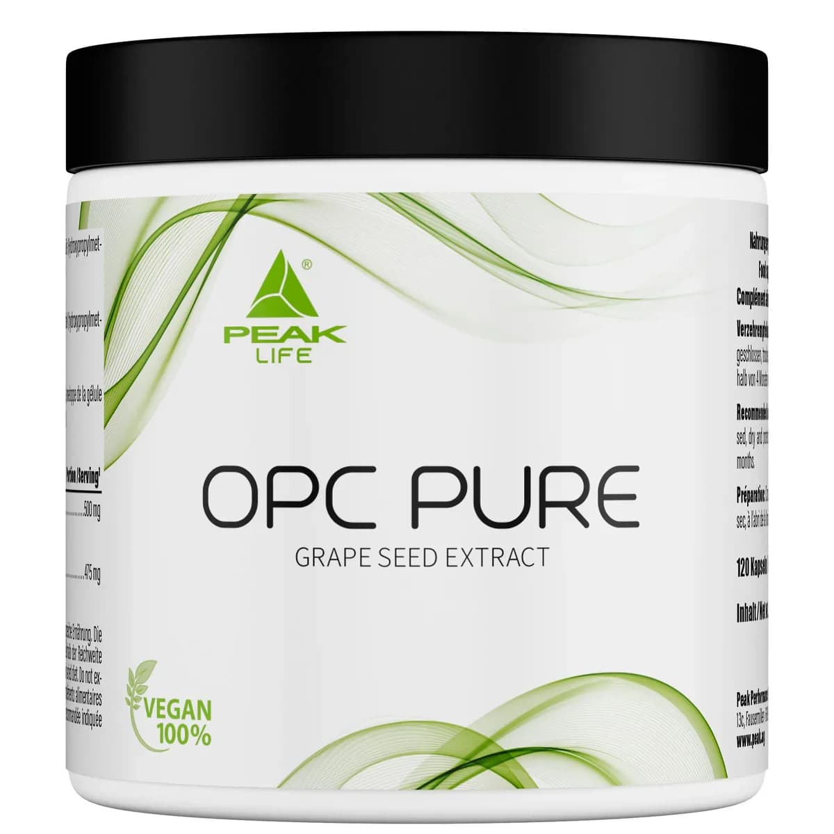 Peak - OPC Pure - Naturell – Peak förpackning
