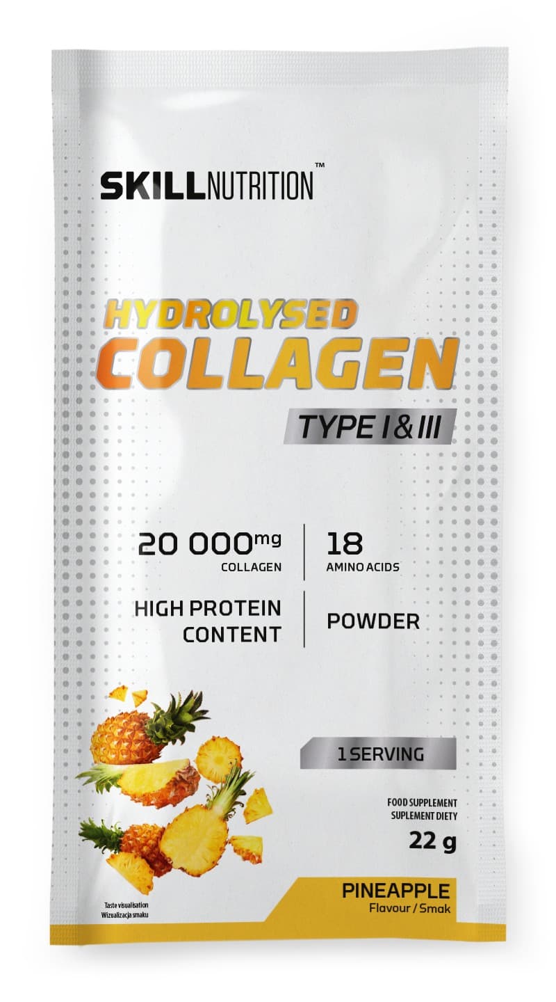 Skill Nutrition - Hydrolyseret Kollagen Type I & III – Skill Nutrition emballage