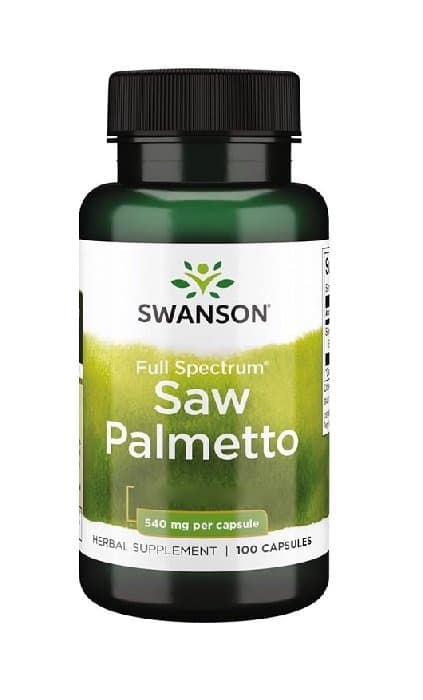 Swanson - Sågtandpalmsextrakt – Swanson förpackning