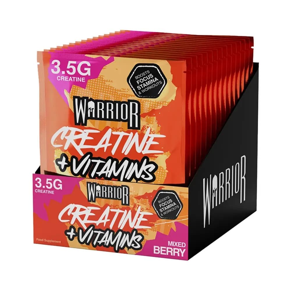 Warrior - Kreatin Plus Vitaminer – Warrior emballage