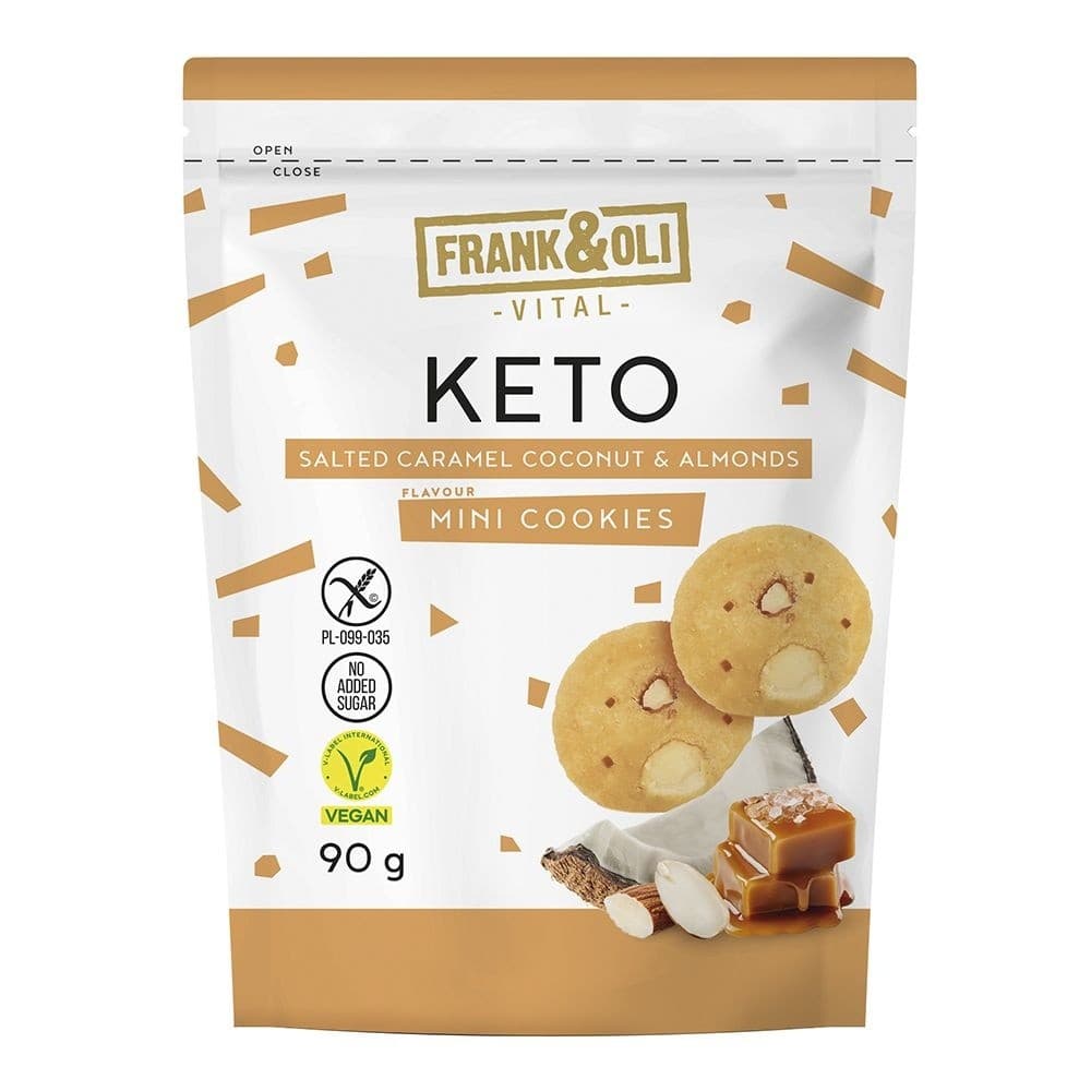 Frank&Oli - KETO Mini Cookies – Frank&Oli pakkaus
