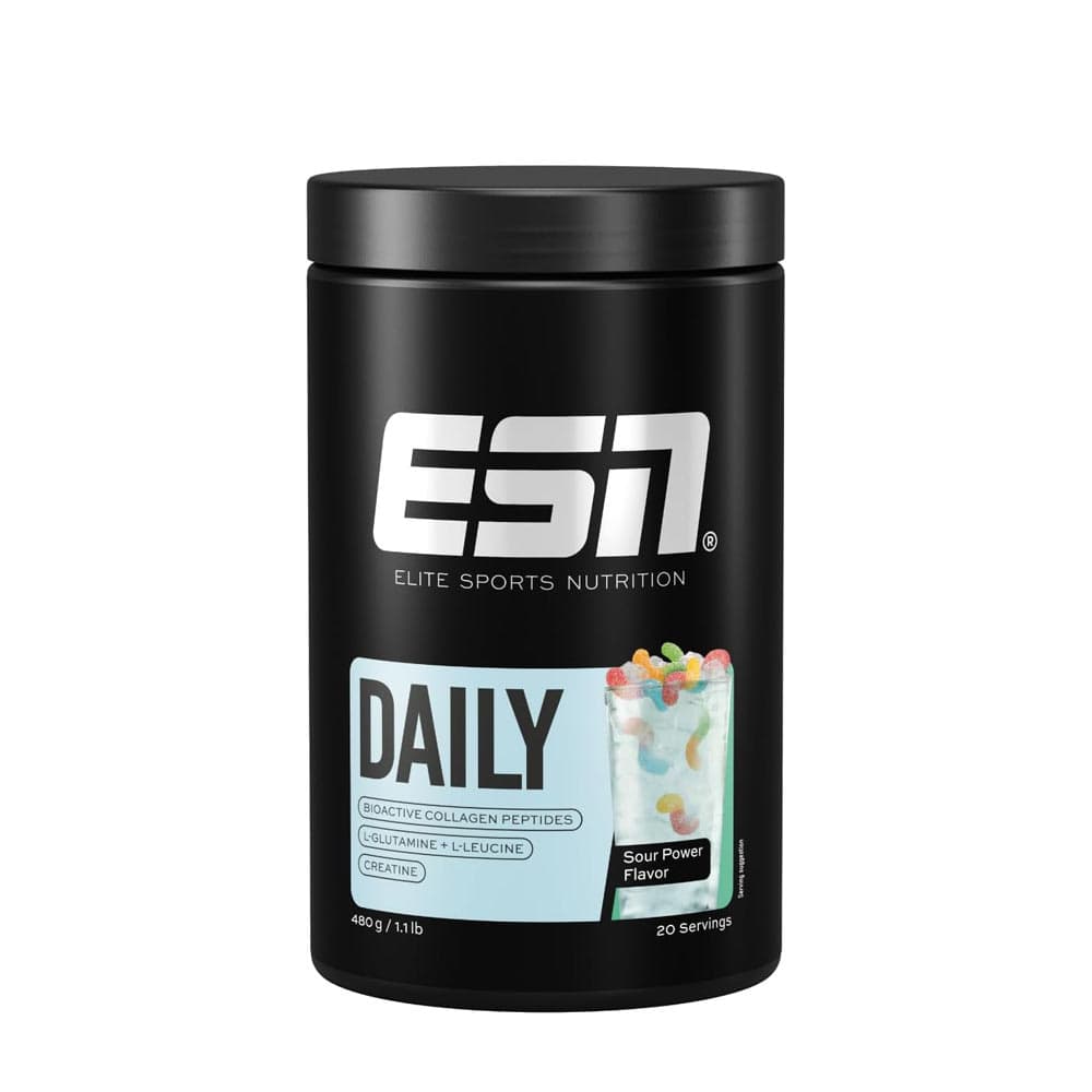 ESN Daily - Sour Power - 480 g – ESN (Elite Sports Nutrition) förpackning