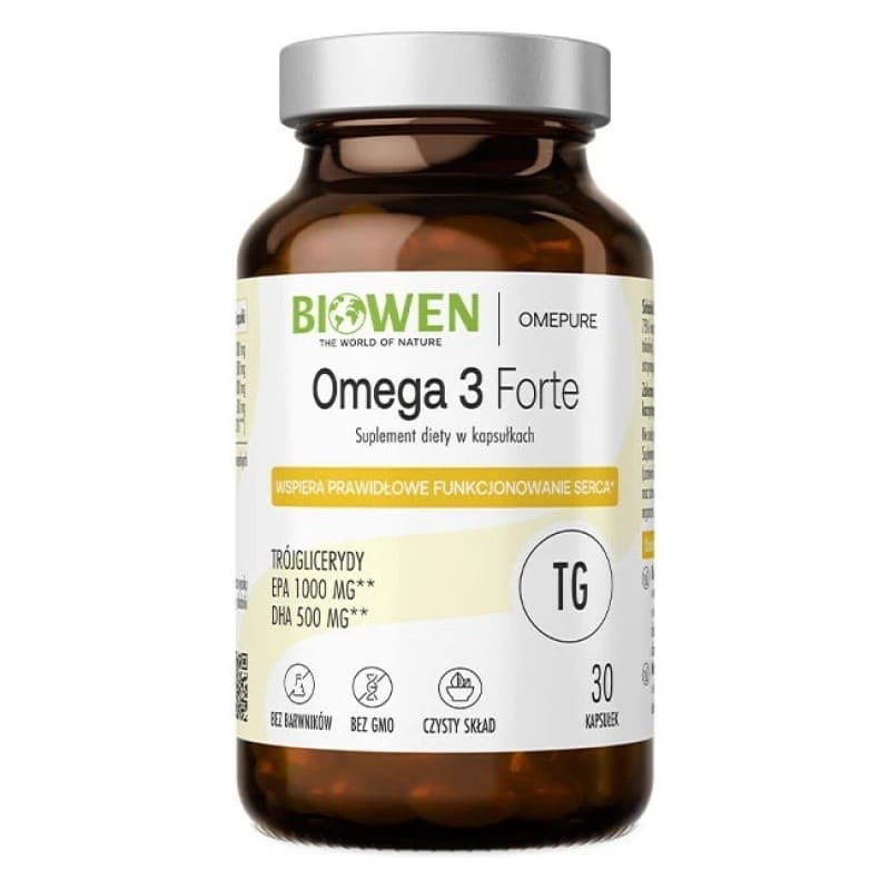 Biowen - Omega 3 Forte – Biowen förpackning
