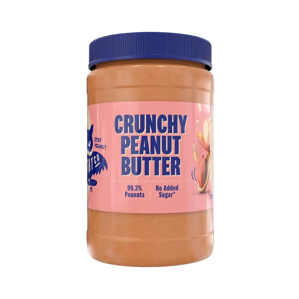 HealthyCo - Peanut Butter - Crunchy - 700g – Healthyco förpackning