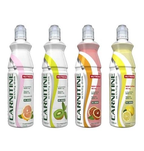 Nutrend - Activity L-karnitindryck med koffein Mango och kokos, 8 × 750 ml
