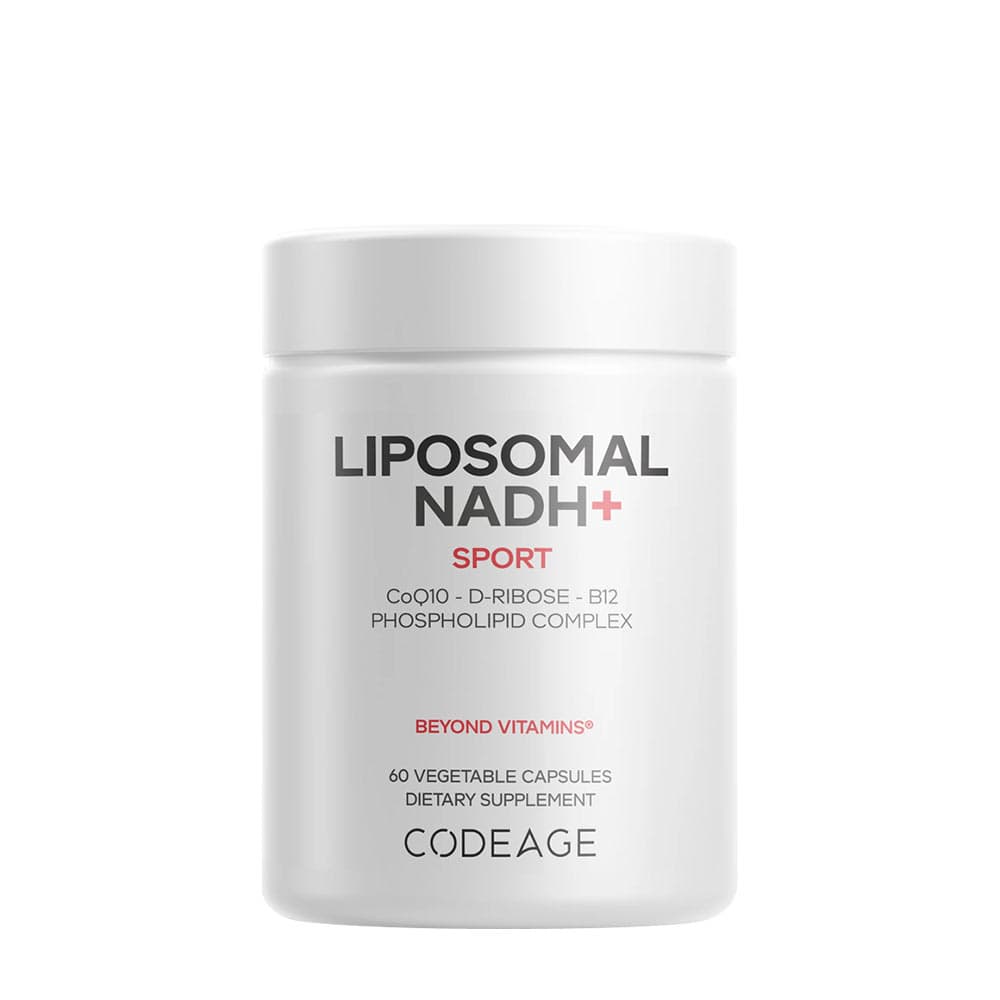Codeage Liposomal Nadh+ - 60 Vcaps - 60 Vegetable Caps – Codeage förpackning