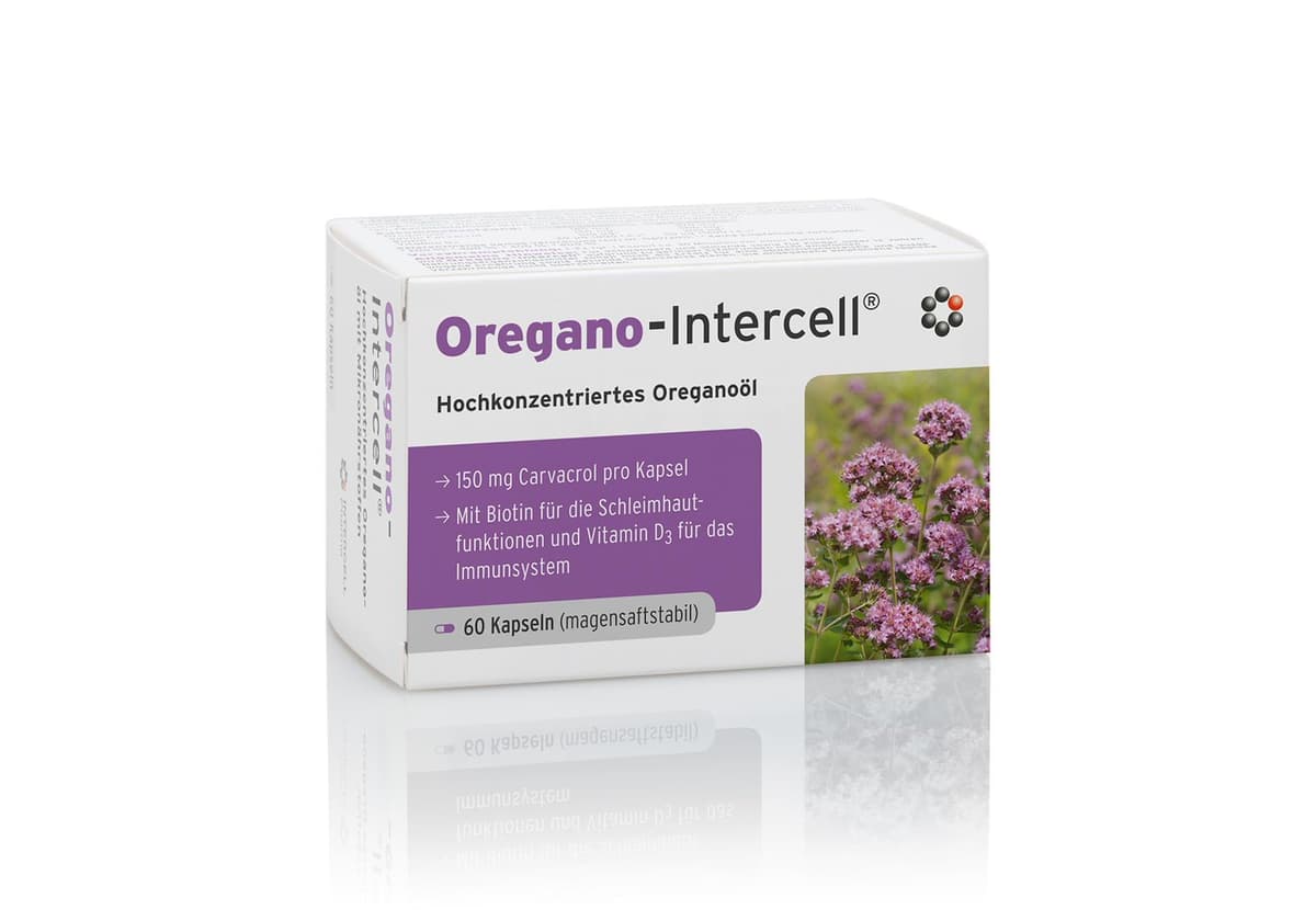 Intercell Pharma - Oregano Intmed - 30 Caps – Intercell förpackning