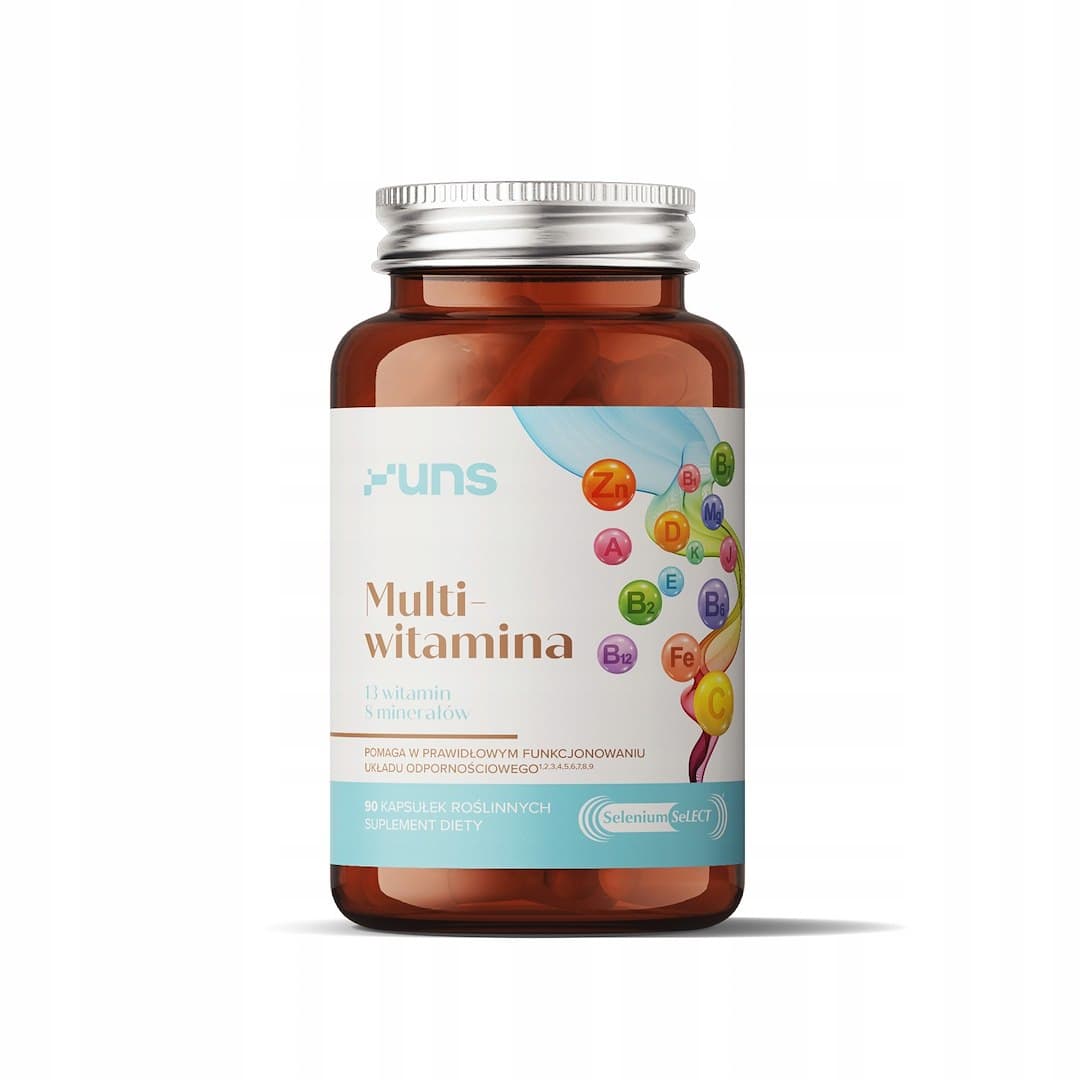UNS - Multivitamin 90 Vegan Capsules – UNS förpackning