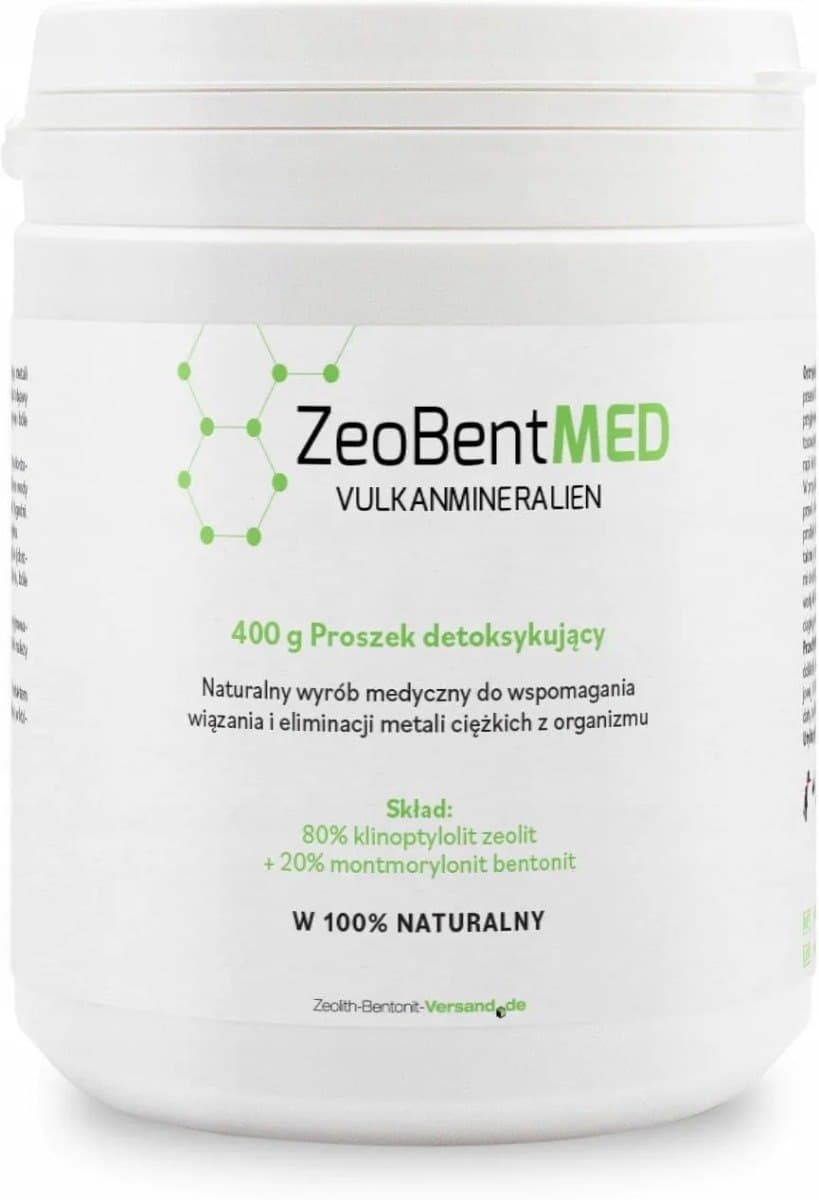 ZeoBentMED - Volcanic Minerals Detox Powder - 400 g