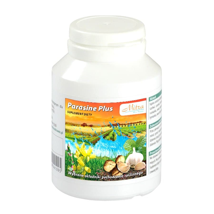 Mitra - Parasine Plus - 100 Caps – Mitra förpackning