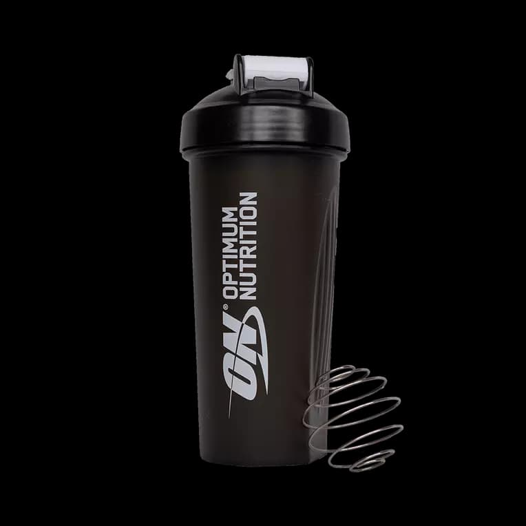 Optimum Nutrition - Plus-shaker - Sort, 750 ml – Optimum Nutrition emballage