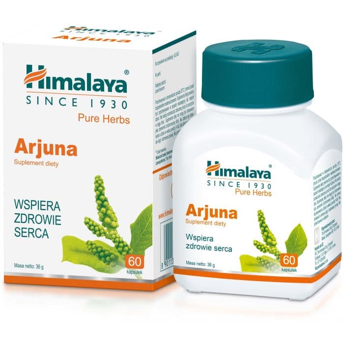 Himalaya - Arjuna - 60 Caps – Himalaya förpackning