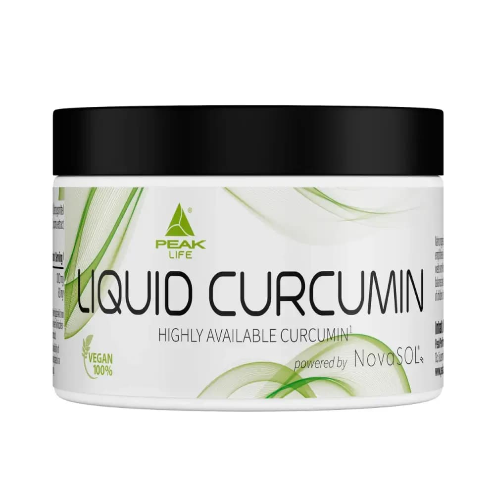 Peak - Liquid Curcumin - Unflavoured – Peak förpackning