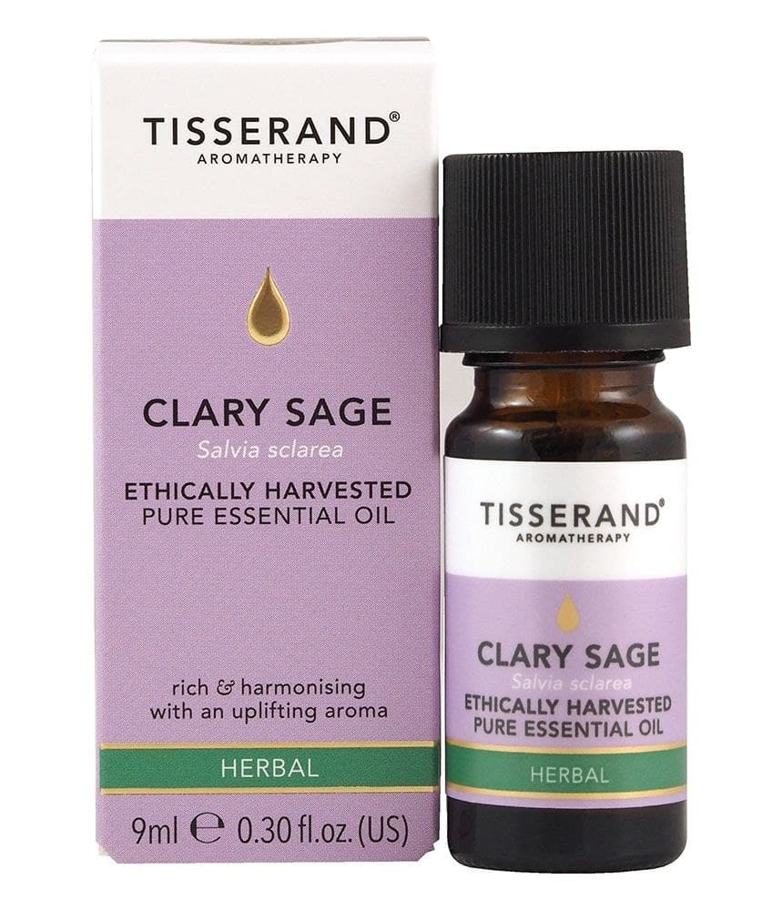 Tisserand Aromatherapy - Clary Sage Essential Oil - 9ml – Tisserand Aromatherapy förpackning