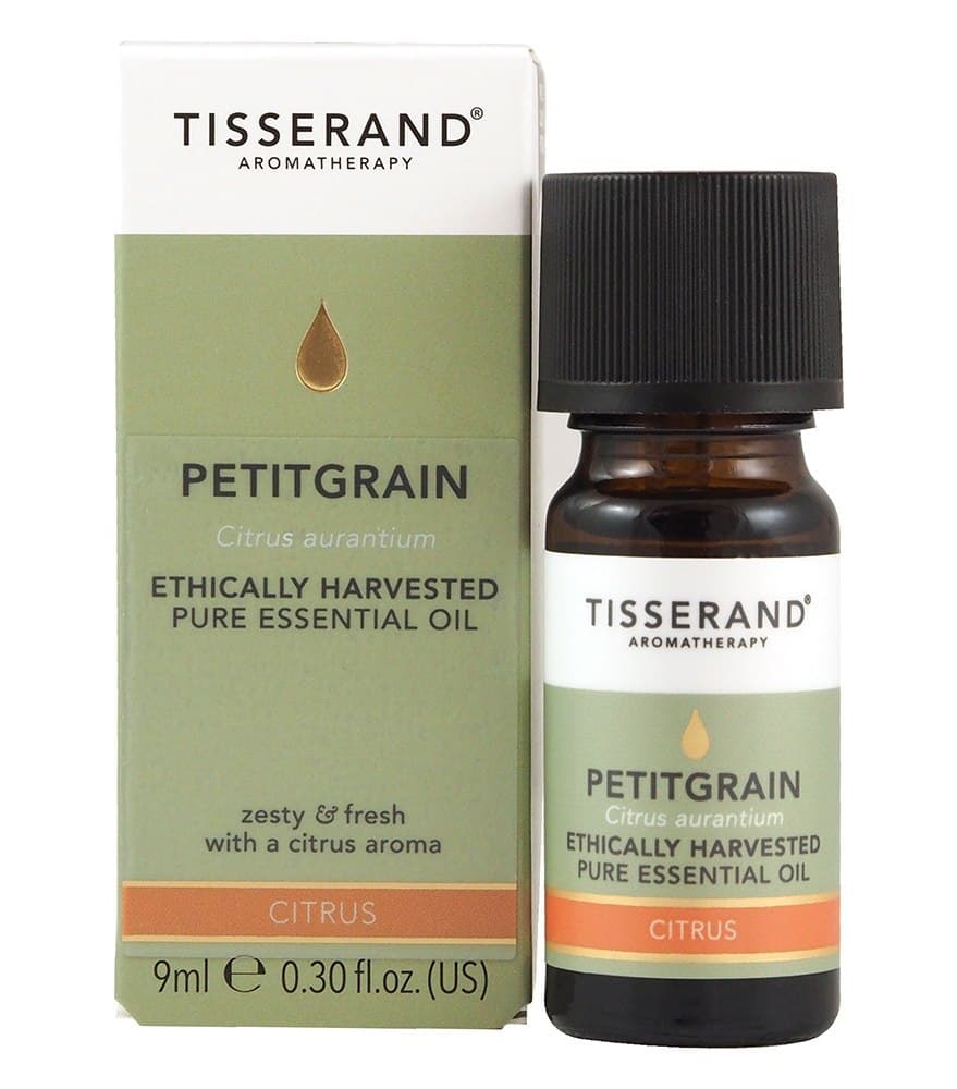 Tisserand Aromatherapy - Petitgrain Ethically Harvested Pure Essential Oil - 9ml – Tisserand Aromatherapy förpackning