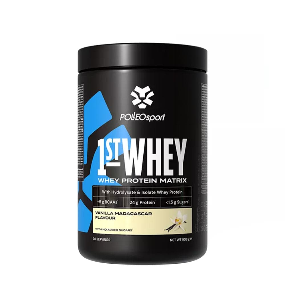 POLLEOsport - 1st Whey Vanilje fra Madagaskar, 908 g