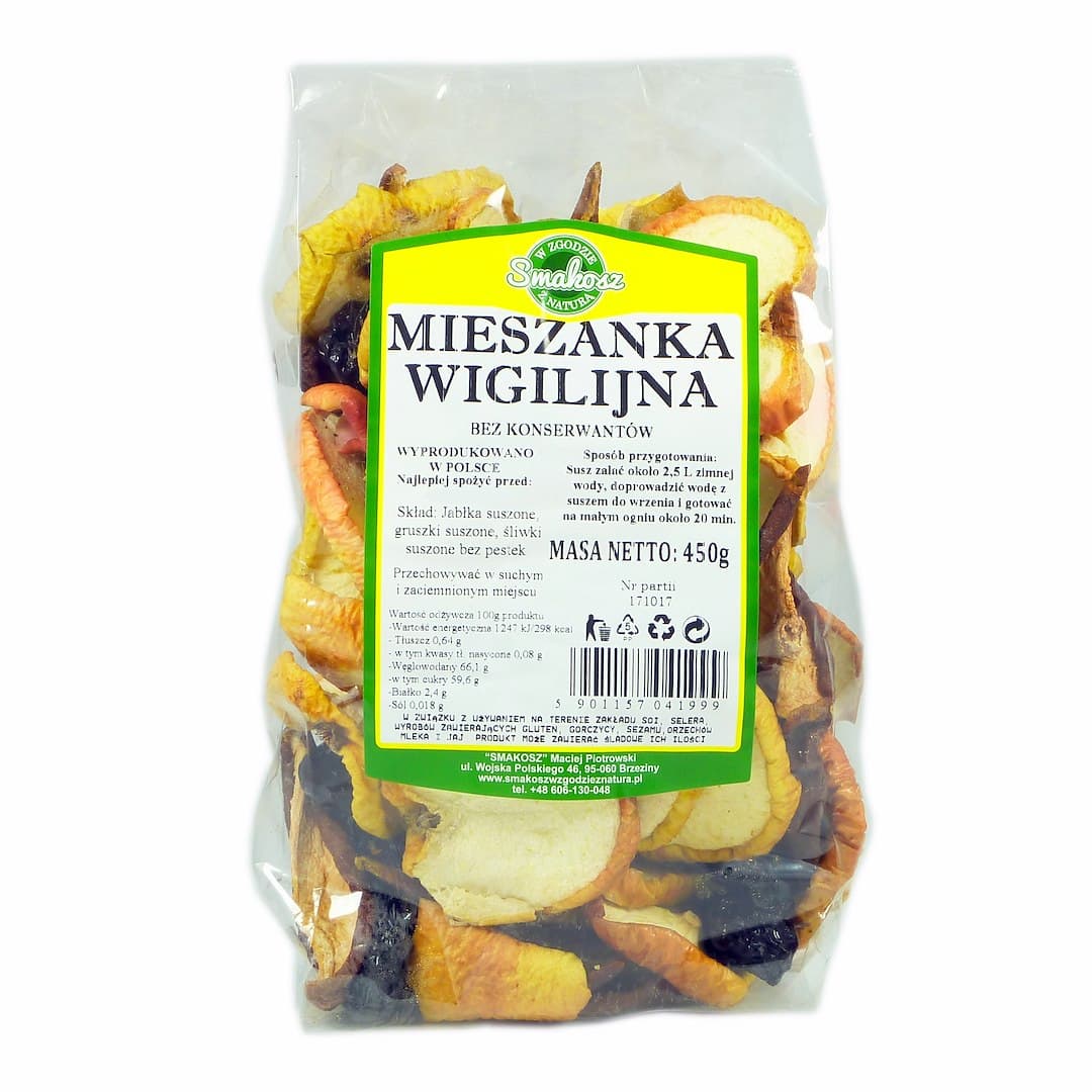 Smakosz - Mieszanka wigilijna 450g – Smakosz förpackning