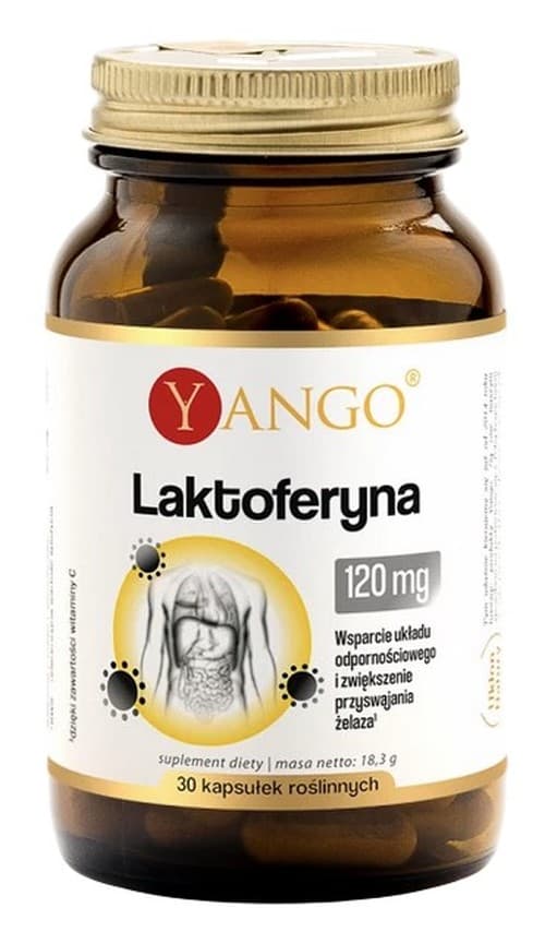 Yango - Lactoferrin - 30 Caps – Yango förpackning