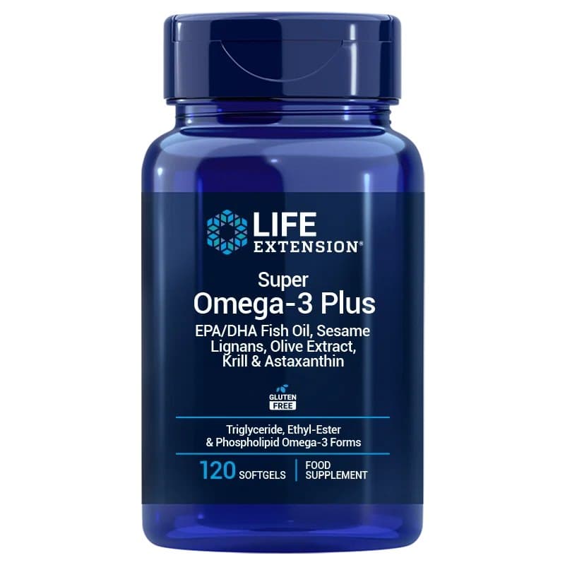 Life Extension - EPA/DHA - 120 mjukkapslar, kort datum 2026-12-30 – förpackning