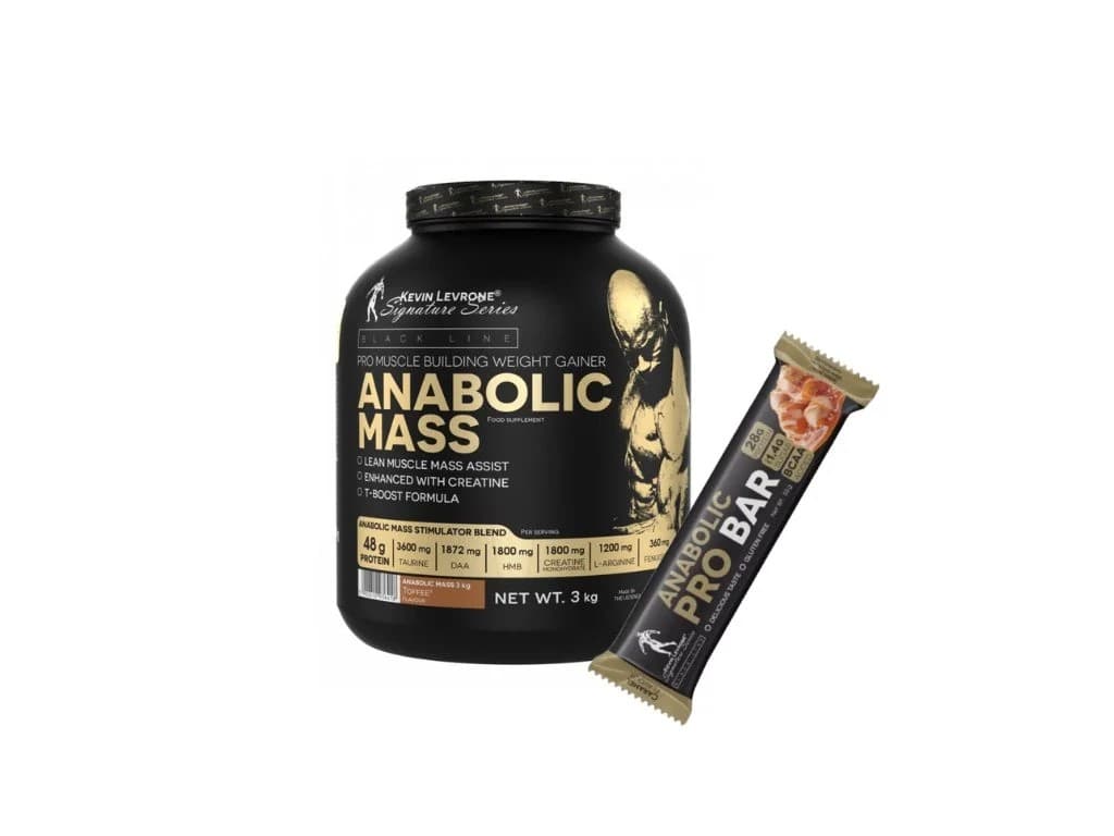 Kevin Levrone - Anabolic Mass, 30 % protein 3 kg Vanilj, 4,5 kg