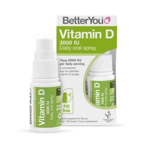 Better You - Dlux3000 Daglig Vitamin D Oral Spray - 15ml – Better You emballage