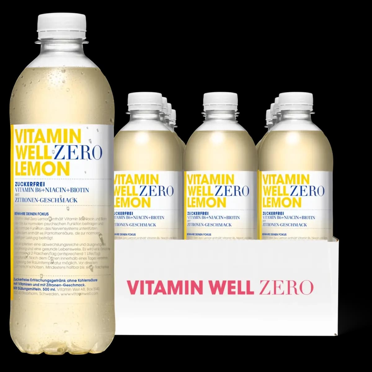 Vitamin Well - Dryck ZERO – Vitamin Well förpackning
