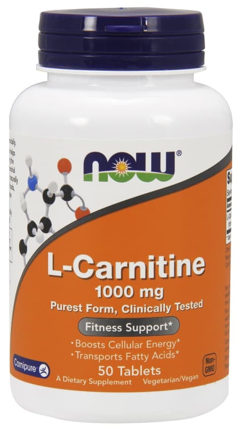 NOW Foods - L-Carnitine – NOW Foods förpackning