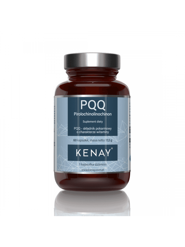 Kenay - PQQ (pyrrolokinolinkinon) - 60 kapslar – förpackning