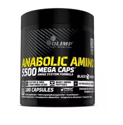 Olimp Labs - Anabolic Amino 5500 - Suurikokoiset kapselit – Olimp Labs