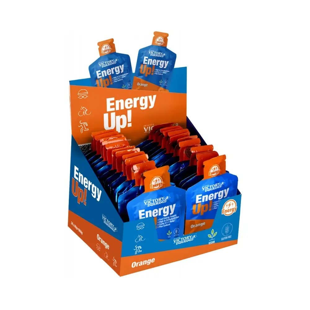 Weider - Victory Endurance Energy Up Gel – Weider förpackning