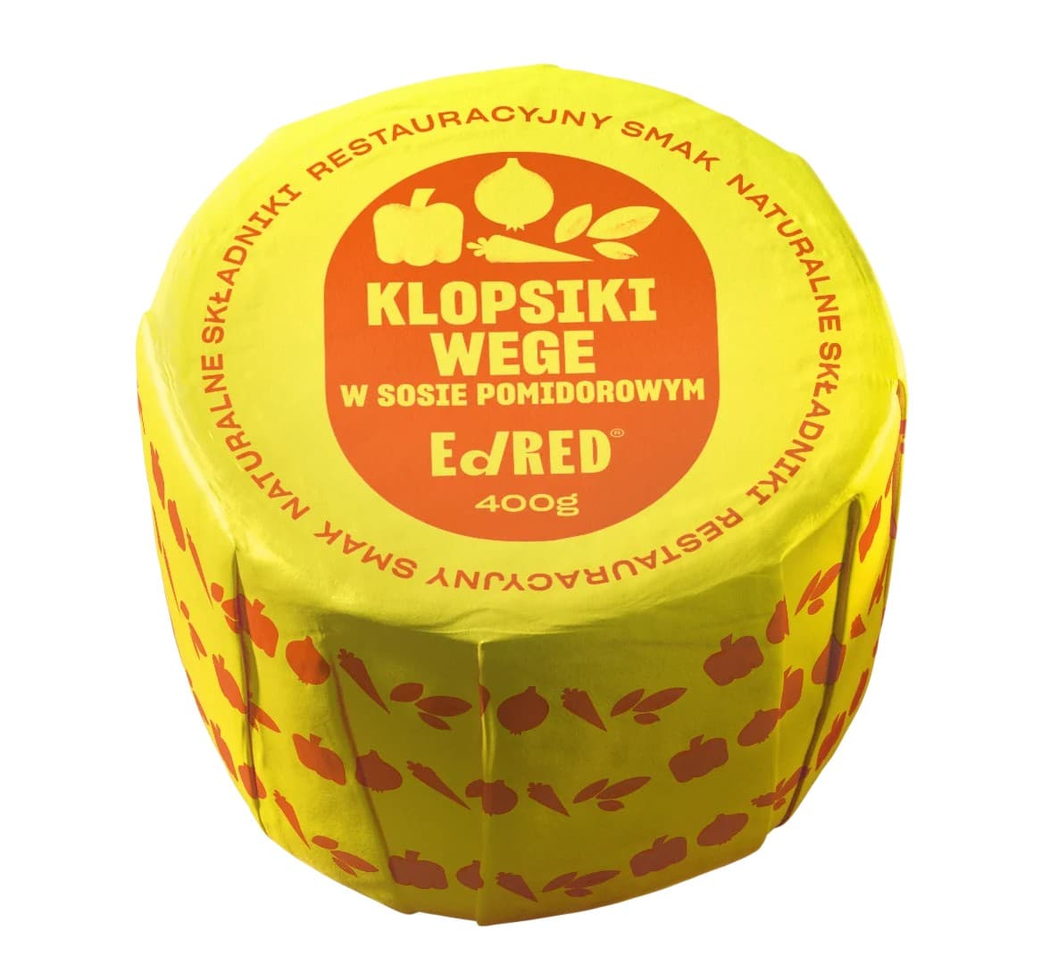 Ed/RED - Vegetable Meatballs – Ed/RED förpackning