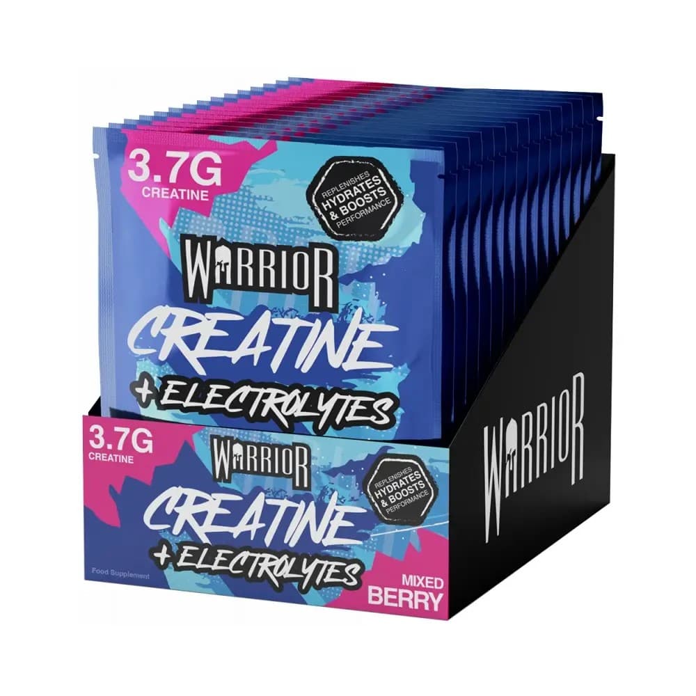 Warrior - Kreatin Plus Elektrolytter – Warrior emballage