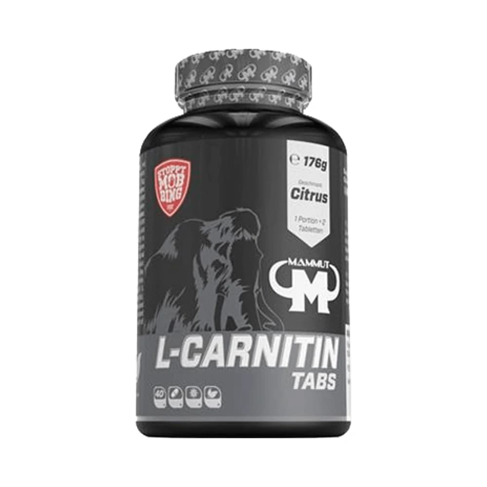 Mammut - L-Carnitine Tabs - Citrus - 176g – Mammut förpackning