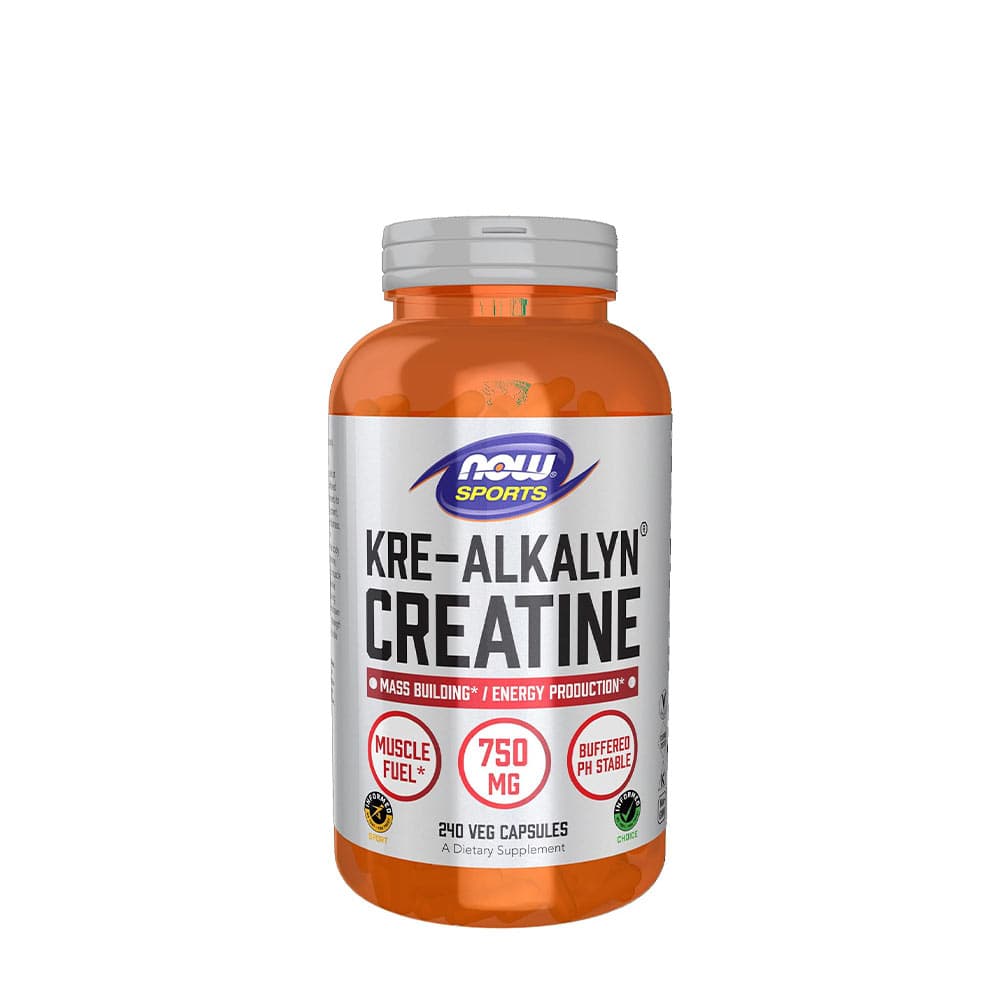 NOW Foods - Kre-Alkalyn Creatine – NOW Foods förpackning
