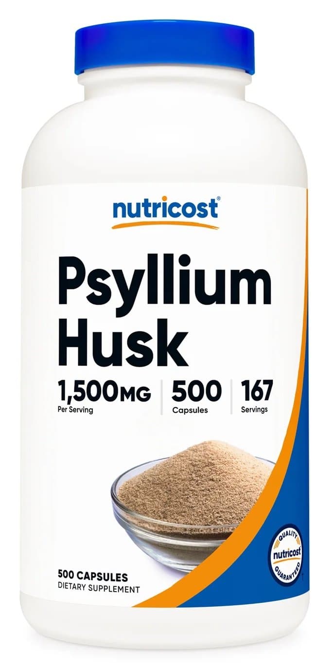 Nutricost Psylliumskälling – Nutricost emballage