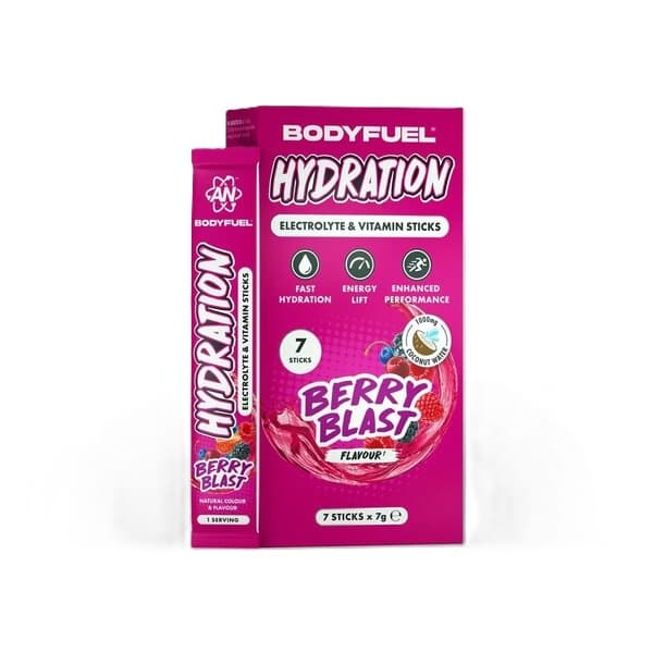 Bodyfuel - Hydration Elektrolytti & Vitamiiniputket – Bodyfuel pakkaus