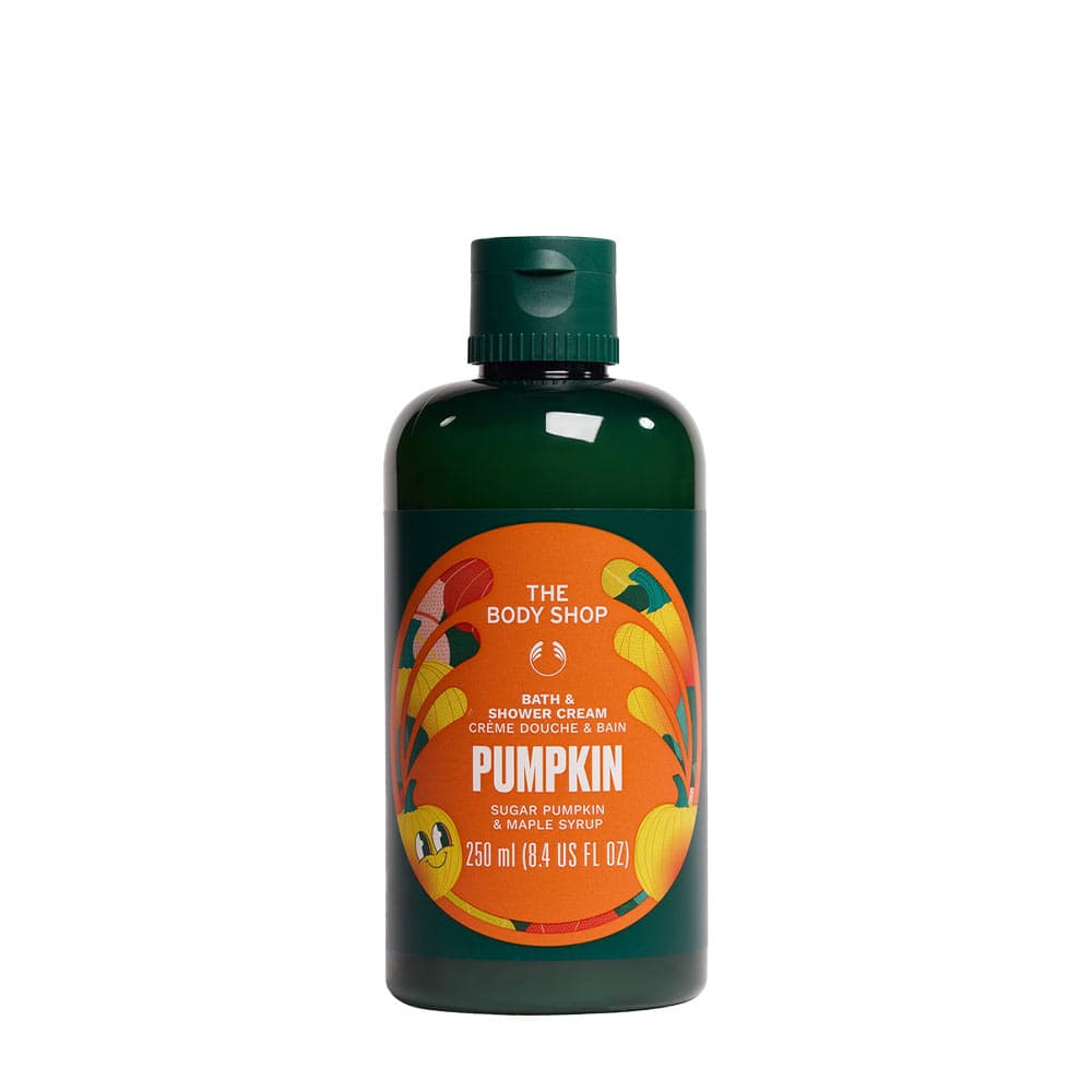 The Body Shop Pumpkin Bath & Shower Cream - 250 ml – The Body Shop förpackning