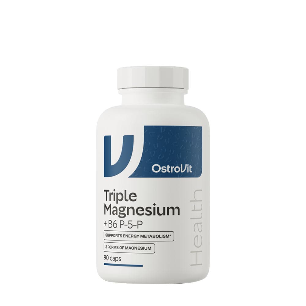 OstroVit - Triple Magnesium + B6 P-5-P - 90 Kapsler – OstroVit emballage