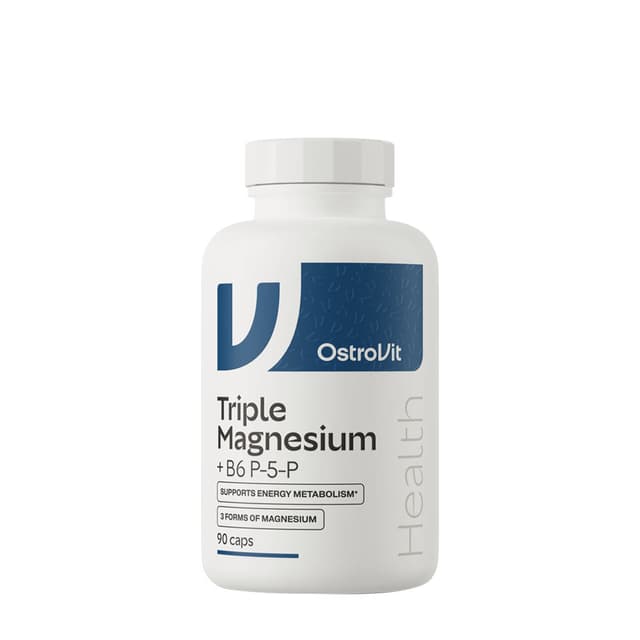 OstroVit - Triple Magnesium + B6 P-5-P - 90 Caps – OstroVit