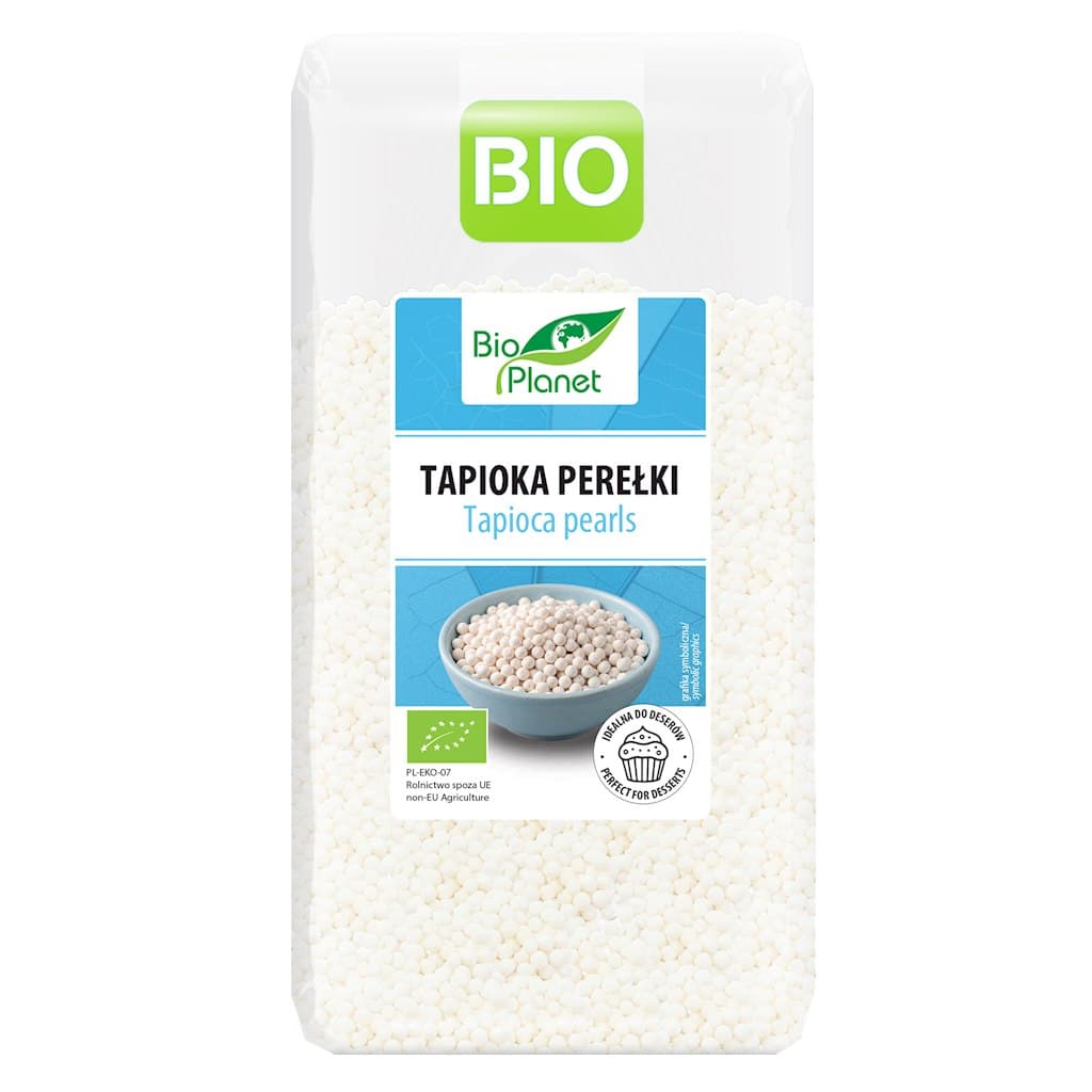 Bio Planet - Ekologiska tapiokapärlor – förpackning