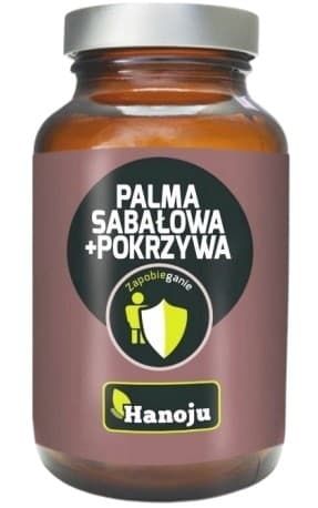 Hanoju - Sågpalmetto och nässla - 90 kapslar – förpackning