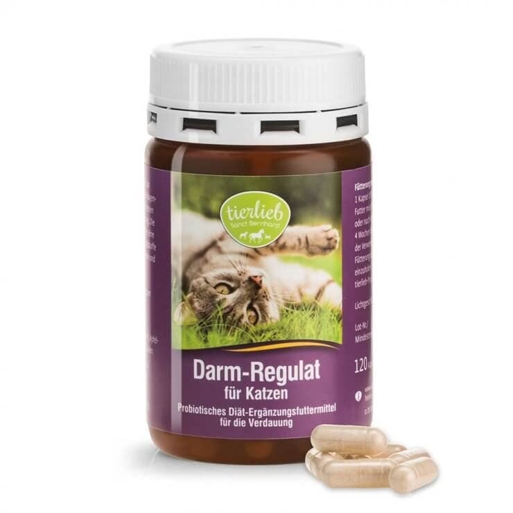 Tierlieb - Gut Regulation Probiotic For Cats - 120 Caps – Tierlieb förpackning
