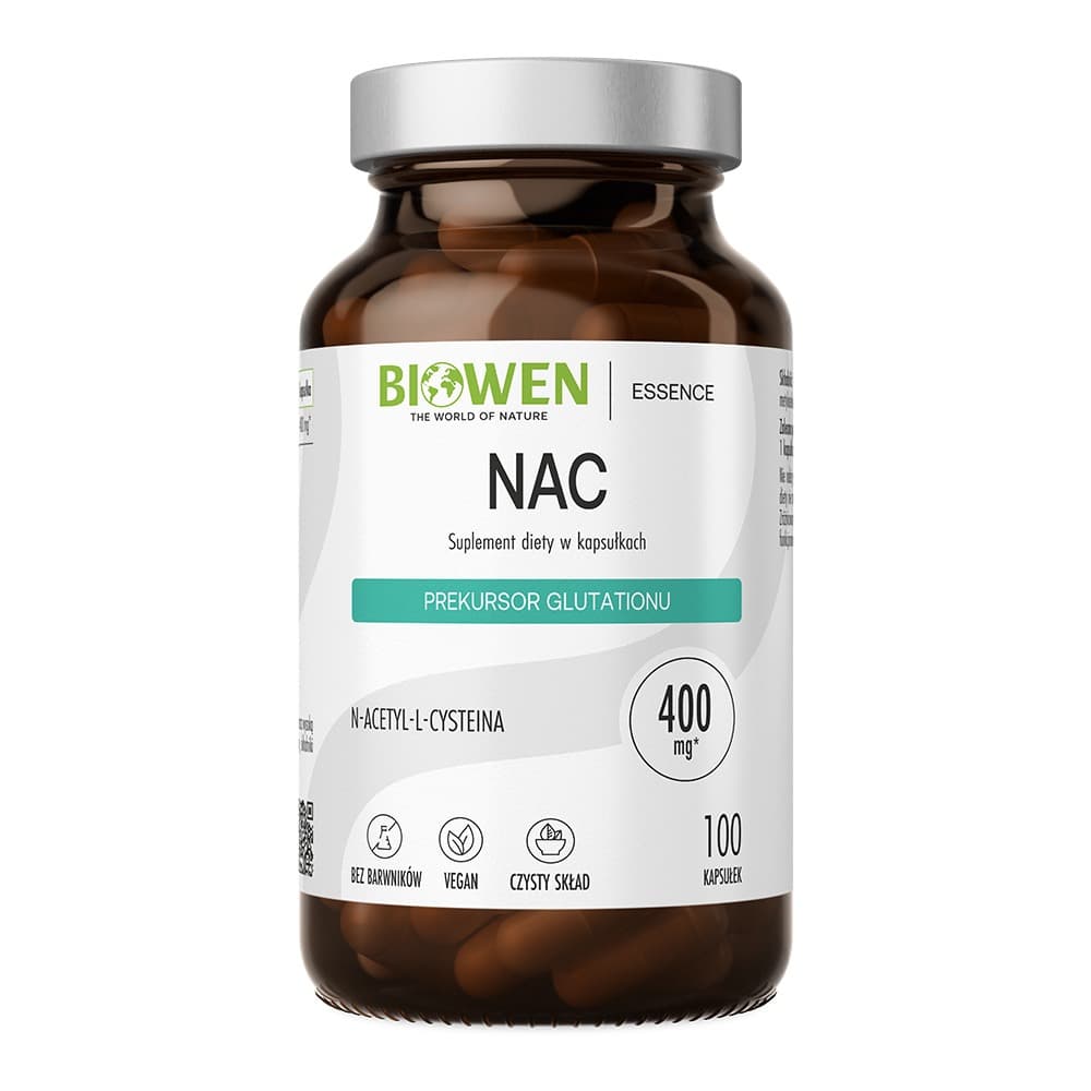 Biowen - NAC - 100 kapslar – förpackning