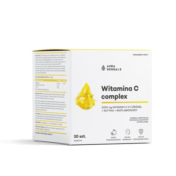 Aura Herbals - Vitamin C Complex – Aura Herbals förpackning