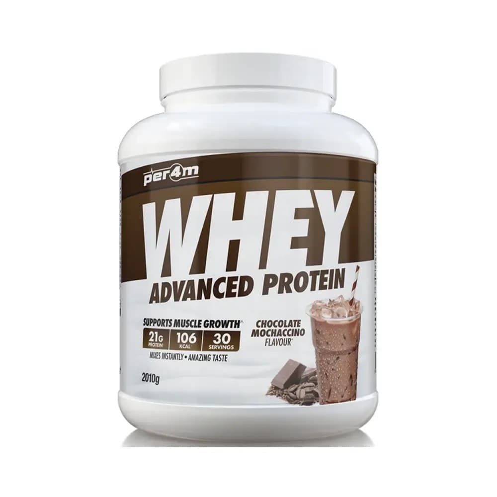 Per4m - Whey Advanced Protein Choklad och mochaccino, 2,01 kg