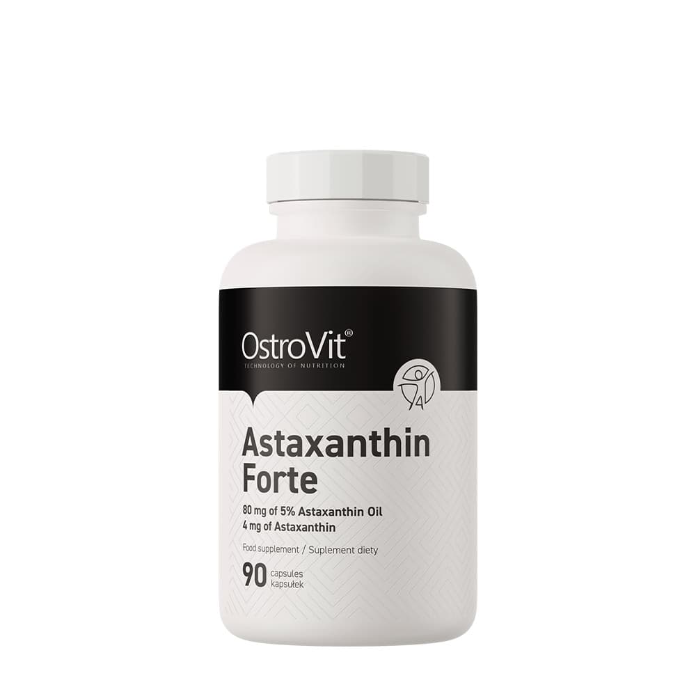 Ostrovit - Astaxanthin Forte - 90 Kapsler – OstroVit emballage
