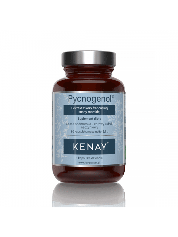 Kenay - Pycnogenol® - 60 kapslar – förpackning