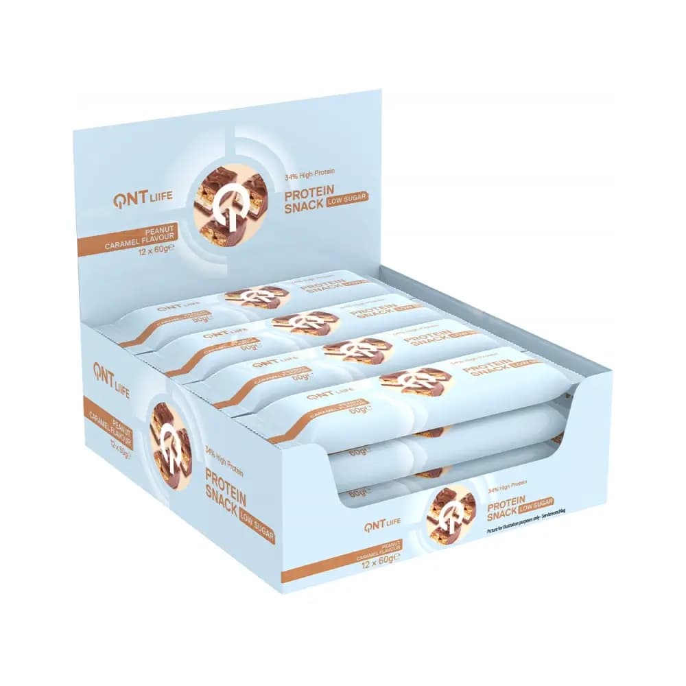 QNT - Protein Snack (12x60g) - Peanut Caramel