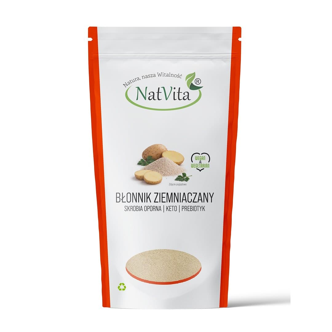 NAT SPÓŁKA Z O.O. - NatVita - Resistant Starch Potato Fiber – NAT SPÓŁKA Z O.O. förpackning