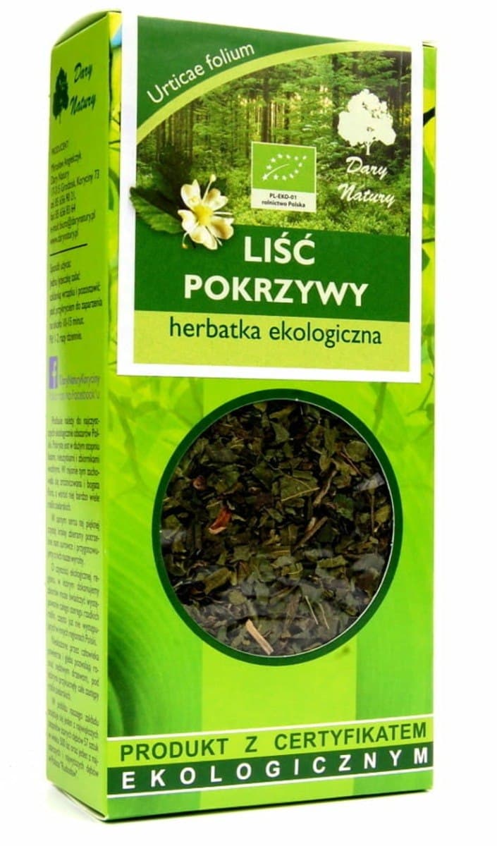 Dary Natury - Nettle Leaf Organic – Dary Natury pakkaus